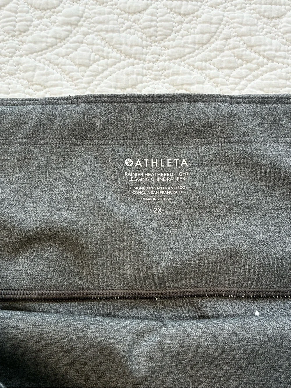 Athleta rainier heathered
